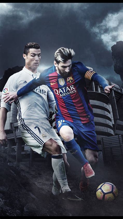 messi and ronaldo wallpaper 3d.